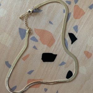 14K Gold Plated Snake Chain Necklace